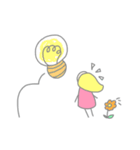 flapping little girl（個別スタンプ：5）