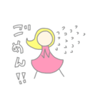 flapping little girl（個別スタンプ：8）
