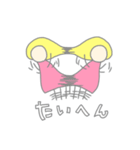 flapping little girl（個別スタンプ：9）