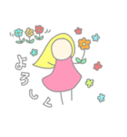 flapping little girl（個別スタンプ：14）