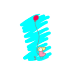 flapping little girl（個別スタンプ：18）