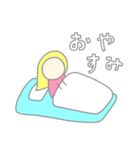 flapping little girl（個別スタンプ：19）