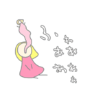 flapping little girl（個別スタンプ：22）