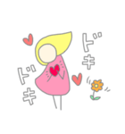 flapping little girl（個別スタンプ：23）