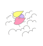 flapping little girl（個別スタンプ：37）