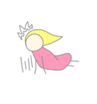 flapping little girl（個別スタンプ：40）
