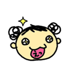 よーこえもんの一文字のキモチ（個別スタンプ：9）