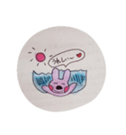 飛べうさ（個別スタンプ：1）