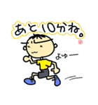 よーこえもんのバドラブな日々（個別スタンプ：14）