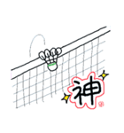 よーこえもんのバドラブな日々（個別スタンプ：32）