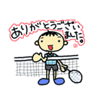 よーこえもんのバドラブな日々（個別スタンプ：38）