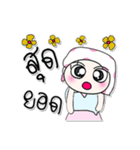 >> My name is Mano. ^_^ ^_^（個別スタンプ：2）
