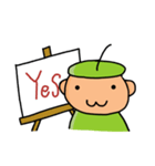 絵描きのおさるさん（個別スタンプ：6）