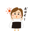 おむすびカスミちゃん（個別スタンプ：4）