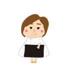 おむすびカスミちゃん（個別スタンプ：21）