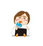 おむすびカスミちゃん（個別スタンプ：27）