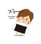 おむすびカスミちゃん（個別スタンプ：28）