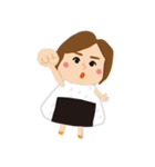 おむすびカスミちゃん（個別スタンプ：35）