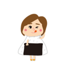 おむすびカスミちゃん（個別スタンプ：36）