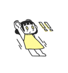 じぶんに正直ガール（個別スタンプ：9）