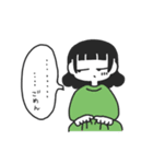 じぶんに正直ガール（個別スタンプ：13）