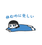 じぶんに正直ガール（個別スタンプ：21）