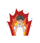 Man in the company（個別スタンプ：8）