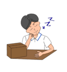 Man in the company（個別スタンプ：17）