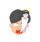 Man in the company（個別スタンプ：18）