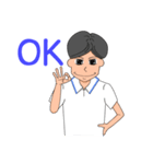 Man in the company（個別スタンプ：22）