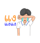 Man in the company（個別スタンプ：24）