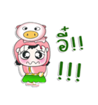 ^_^！！ My name is Chu. Pig. ^_^（個別スタンプ：39）