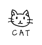 うさ、くま、キャット！（個別スタンプ：2）