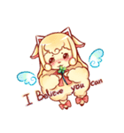 Sheep and cats use magic to change（個別スタンプ：6）