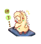 Sheep and cats use magic to change（個別スタンプ：9）
