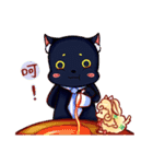 Sheep and cats use magic to change（個別スタンプ：21）