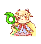 Sheep and cats use magic to change（個別スタンプ：29）