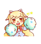 Sheep and cats use magic to change（個別スタンプ：31）