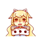 Sheep and cats use magic to change（個別スタンプ：32）
