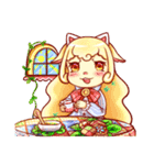 Sheep and cats use magic to change（個別スタンプ：33）