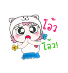 Hi！ My name isMee. ^_^（個別スタンプ：4）