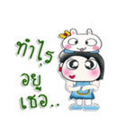 Miss. Mena. Love rabbit..^^（個別スタンプ：26）