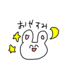 なんだかんだで使えるうさぎ（個別スタンプ：2）
