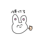 なんだかんだで使えるうさぎ（個別スタンプ：11）
