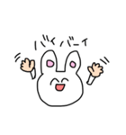 なんだかんだで使えるうさぎ（個別スタンプ：14）