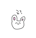 なんだかんだで使えるうさぎ（個別スタンプ：17）