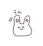なんだかんだで使えるうさぎ（個別スタンプ：38）