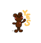 konnicwa bear（個別スタンプ：3）