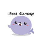 Silly Seal Animated Stickers（個別スタンプ：1）
