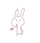 はゆのためのうさぎ いち（個別スタンプ：19）
